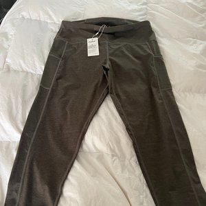 yoga pants grey XL